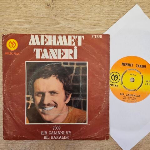 Mehmet Taneri – Bir Zamanlar / Bil Bakalım 45LİK PLAK