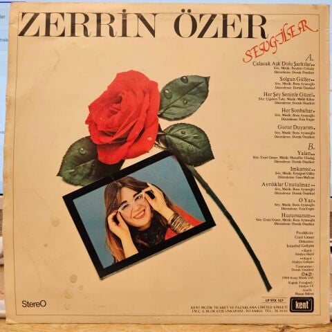 Zerrin Özer – Sevgiler LP PLAK
