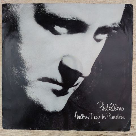 Phil Collins – Another Day In Paradise 45LİK PLAK