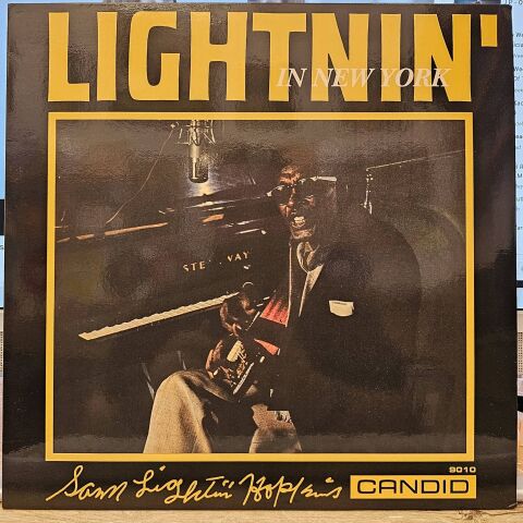 Sam Lightnin' Hopkins – Lightnin' In New York LP PLAK