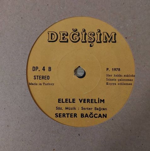 Serter Bağcan – Delicesine 45LİK PLAK