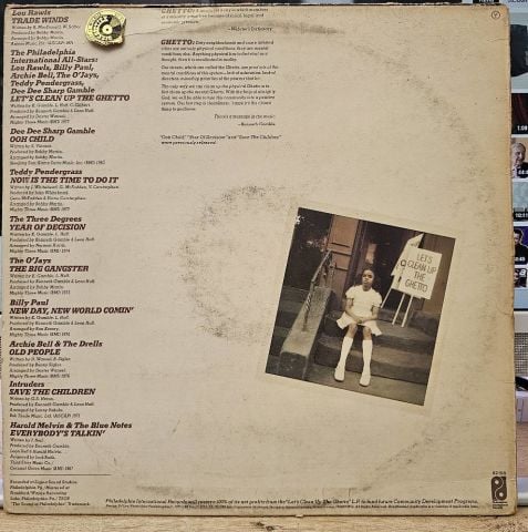 The Philadelphia International All-Stars – Let's Clean Up The Ghetto LP PLAK