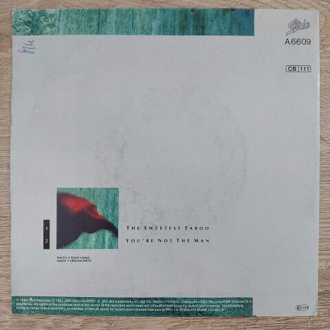 Sade – The Sweetest Taboo 45LİK PLAK