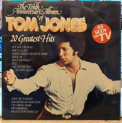 Tom Jones – 20 Greatest Hits LP PLAK