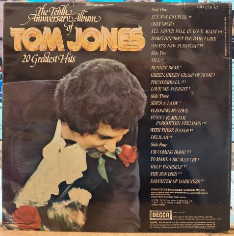 Tom Jones – 20 Greatest Hits LP PLAK