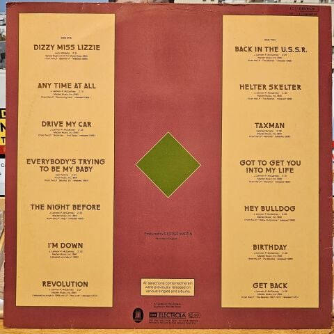 The Beatles – Rock 'N' Roll Music Vol 2 LP PLAK