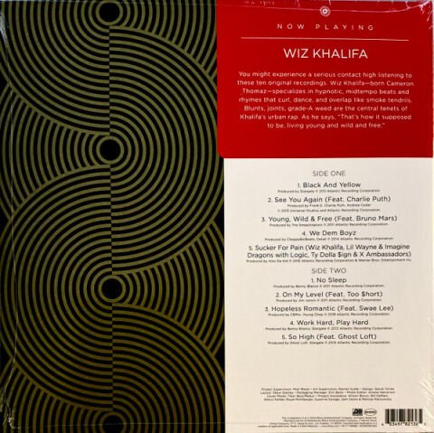 Wiz Khalifa – Now Playing LP PLAK