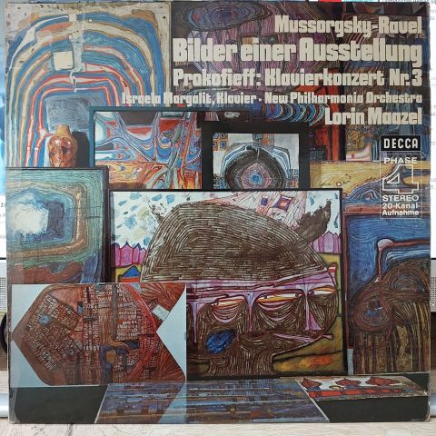 Mussorgsky - Ravel - Prokofiev : Lorin Maazel, New Philharmonia Orchestra LP PLAK