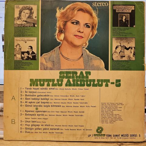 Serap Mutlu Akbulut – 5 LP PLAK