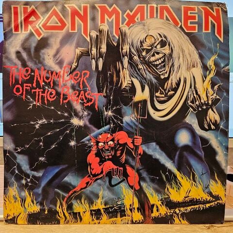 Iron Maiden – The Number Of The Beast LP PLAK