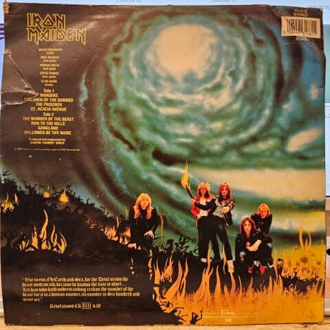 Iron Maiden – The Number Of The Beast LP PLAK