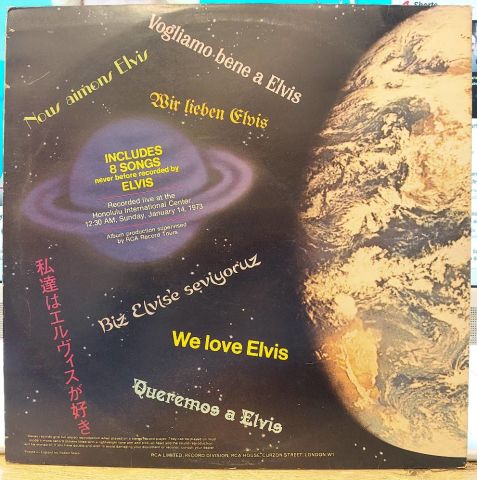 Elvis – Aloha From Hawaii Via Satellite LP PLAK