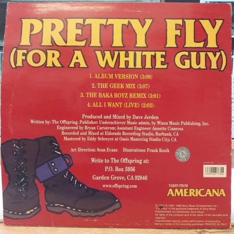 The Offspring – Pretty Fly (For A White Guy) LP PLAK