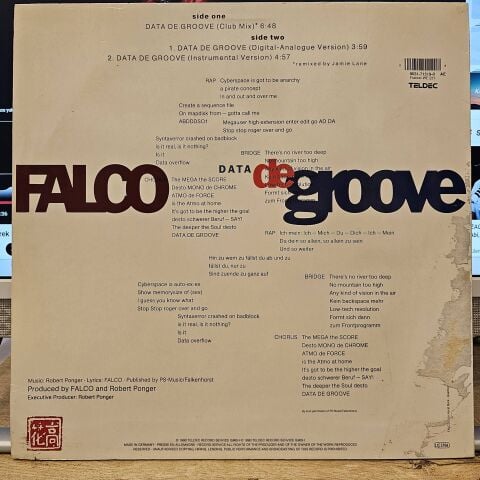 Falco – Data De Groove LP PLAK
