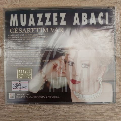 MUAZZEZ ABACI - CESARETİM VAR CD