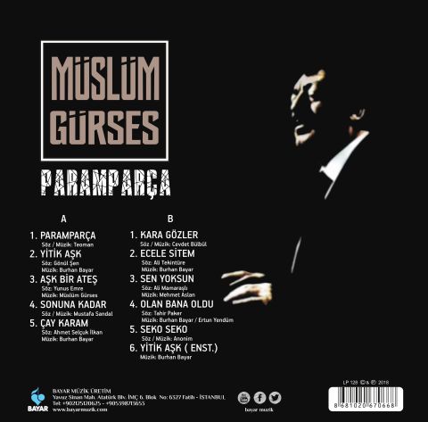 MÜSLÜM GÜRSES - PARAMPARÇA LP PLAK