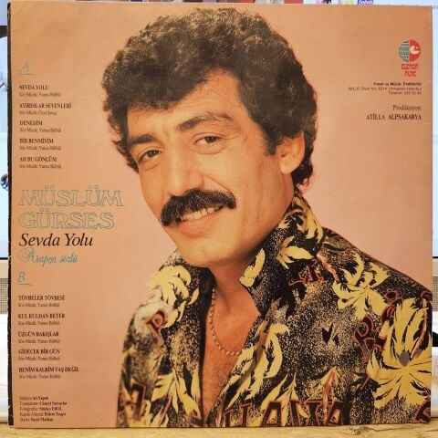 Müslüm Gürses – Sevda Yolu (Arapça Sözlü) LP PLAK
