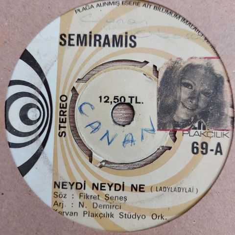Semiramis Pekkan – Neydi Neydi Ne / Nerde İsen 45LİK PLAK
