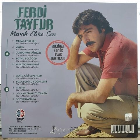 FERDİ TAYFUR - MERAK ETME SEN LP PLAK