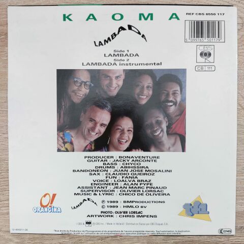 Kaoma – Lambada 45LİK PLAK