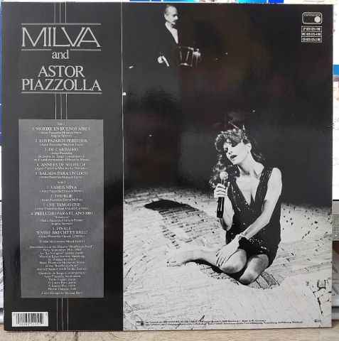 Milva And Astor Piazzolla – Live At The Bouffes Du Nord LP PLAK