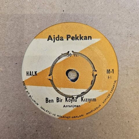 Ajda Pekkan – Tatlı Dünya / Ben Bir Köylü Kızıyım 45LİK PLAK