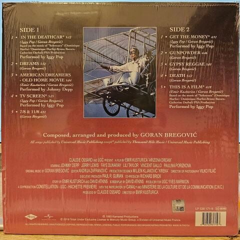 Goran Bregović – Arizona Dream (Original Motion Picture Soundtrack) LP PLAK