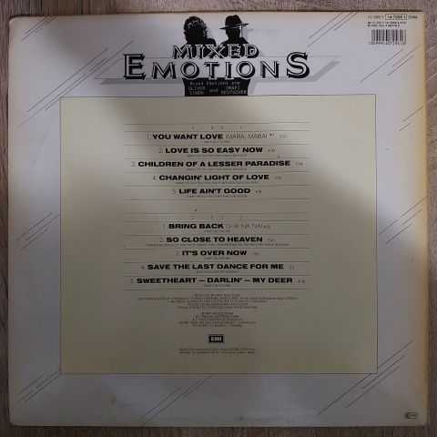 Mixed Emotions – Deep From The Heart LP PLAK