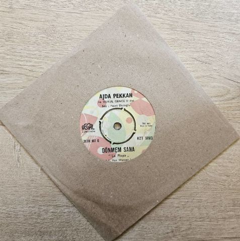 AJDA PEKKAN - İLK AŞKIM 45LİK PLAK