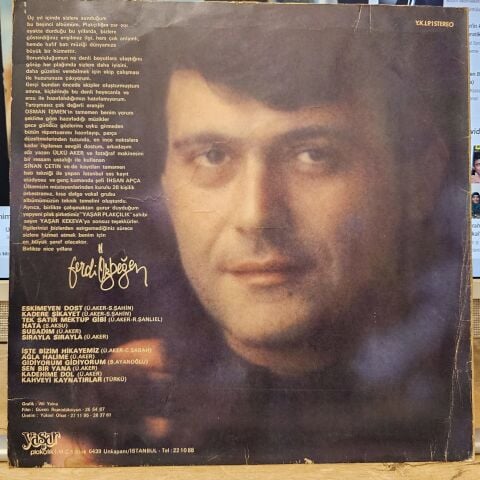 Ferdi Özbeğen – Nice Yıllara LP PLAK