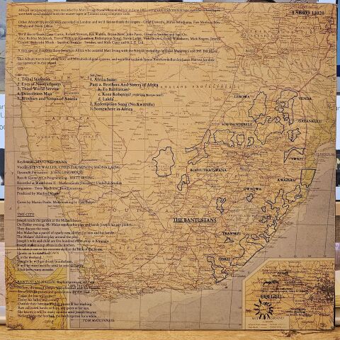 Manfred Mann's Earth Band – Somewhere In Afrika LP PLAK