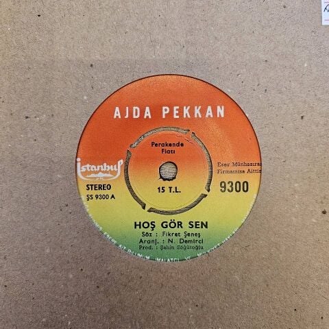 Ajda Pekkan – Hoş Gör Sen / Sana Ne, Kime Ne? 45LİK PLAK