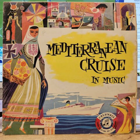 Various – Mediterranean Cruise In Music LP PLAK (TÜRKÇE İÇERİK)
