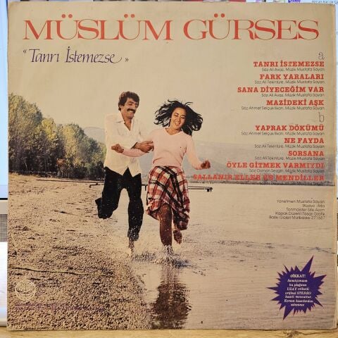 Müslüm Gürses – Tanrı İstemezse LP PLAK