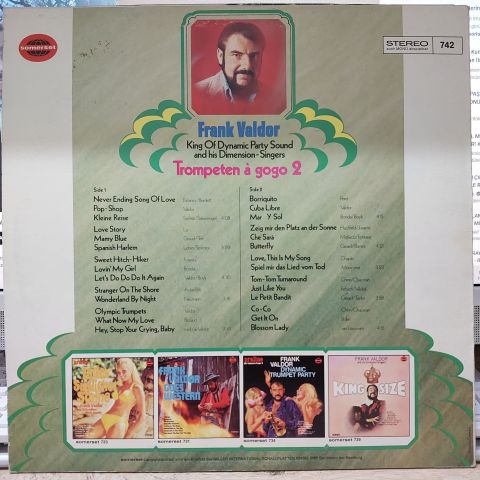 Frank Valdor And His Dimension-Singers – Trompeten À Gogo 2 LP PLAK