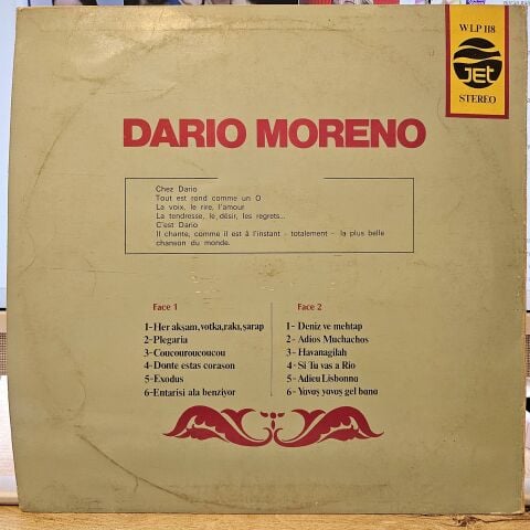 Dario Moreno – Dario Moreno LP PLAK