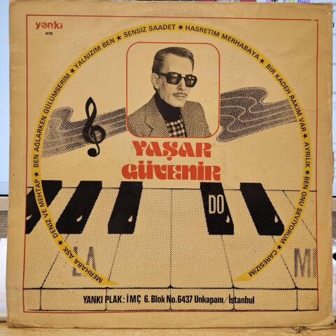 YAŞAR GÜVENİR - SENSİZ SAADET LP PLAK