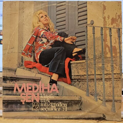 MEDİHA ŞEN - KLASİK TÜRK MÜZİĞİNDEN SEÇMELER 1 LP PLAK