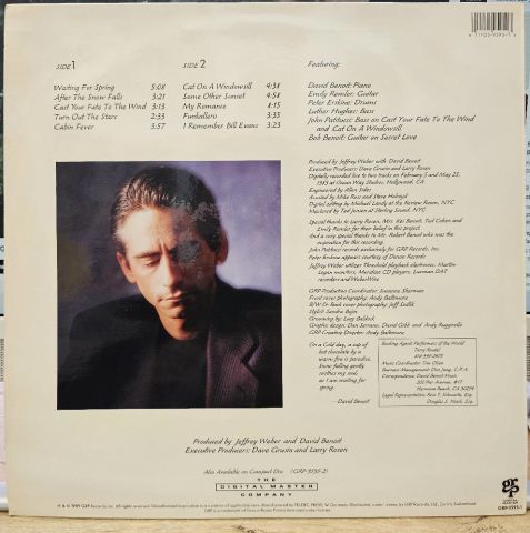 David Benoit – Waiting For Spring LP PLAK