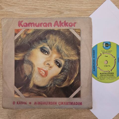 Kamuran Akkor – O Kadın / Albümlerden Çıkartmadım 45LİK PLAK