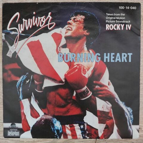 Survivor – Burning Heart 45LİK PLAK