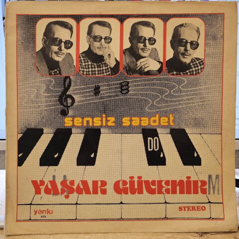 YAŞAR GÜVENİR - SENSİZ SAADET LP PLAK