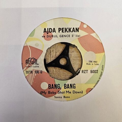 Ajda Pekkan – Bang, Bang / İki Yabancı 45LİK PLAK