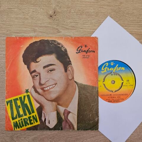 Zeki Müren – Canın İsterse / Gözlerini Gözlerimden Ayırma Hiç 45LİK PLAK
