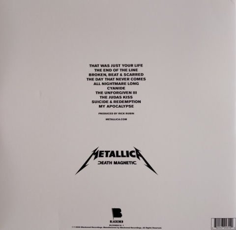 Metallica – Death Magnetic LP PLAK