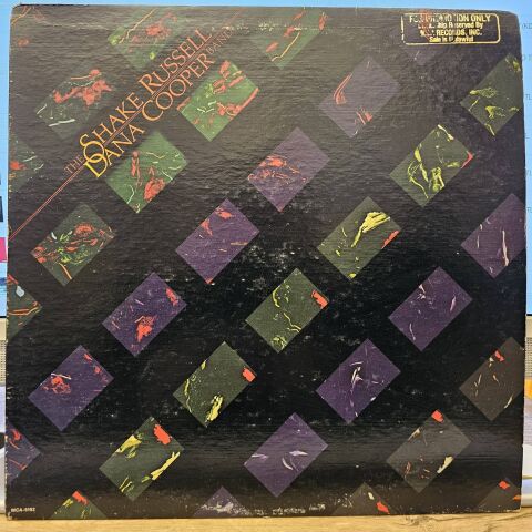 Shake Russell / Dana Cooper – The Shake Russell - Dana Cooper Band LP PLAK