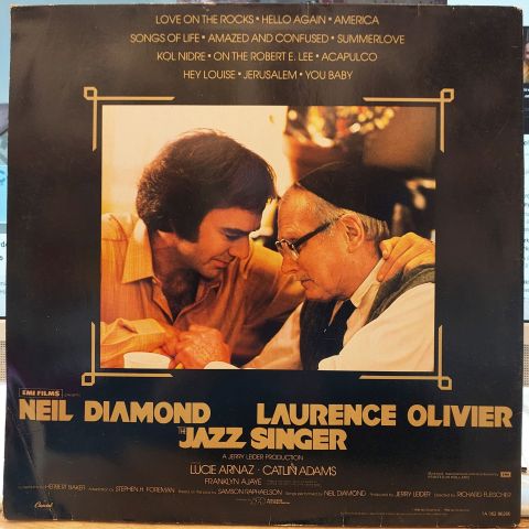 Neil Diamond – The Jazz Singer (Original Songs From The Motion Picture) LP PLAK
