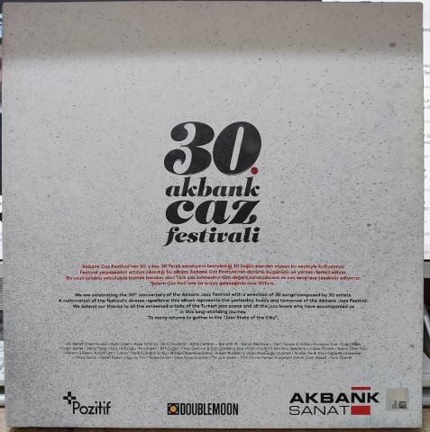 Various – 30. Akbank Caz Festivali Dün Bugün Yarın LP PLAK