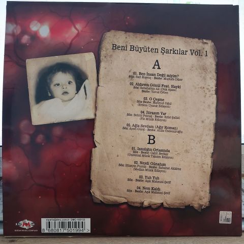 HAYKO CEPKİN - BENİ BÜYÜTEN ŞARKILAR VOL1 LP PLAK