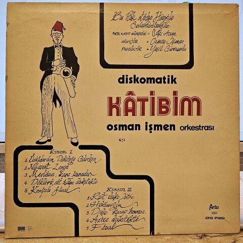 Osman İşmen Orkestrası – Diskomatik Katibim LP PLAK